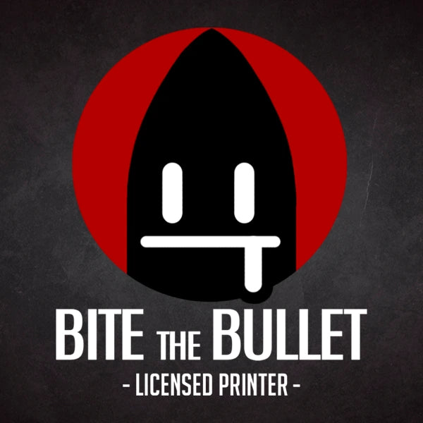 Licensed Printer of Bite the Bullet doublehitshop.com