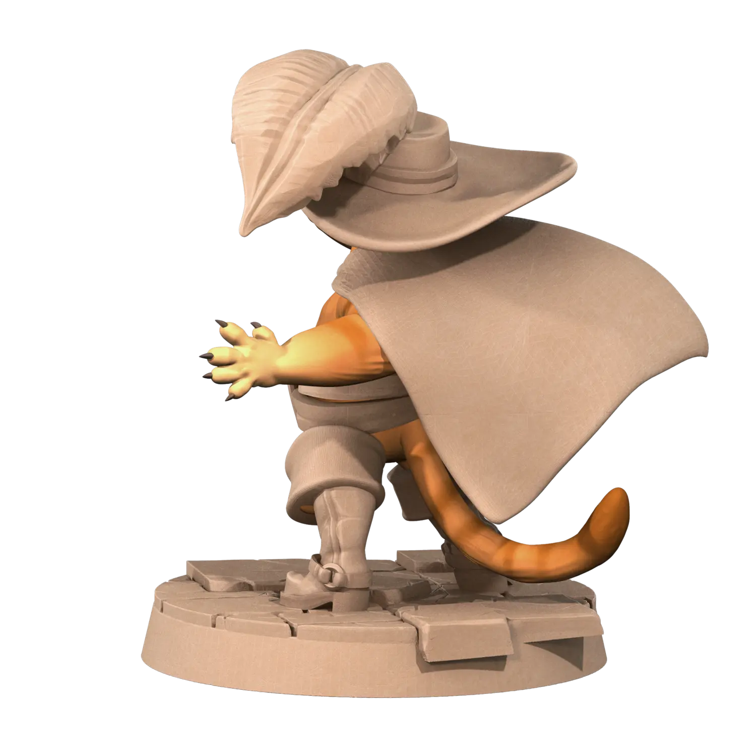 DnD Fighter - Miniature - Ranger - Rogue - Tabaxi Zentaris  Fighter - Miniature - Ranger - Rogue - Tabaxi sold by DoubleHitShop