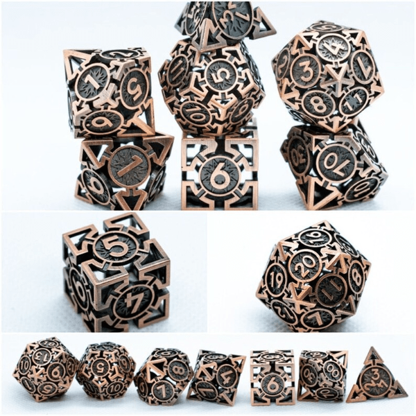 DnD Dice Set - Hollow Deadly Arrow  Dice Set - Hollow sold by DoubleHitShop