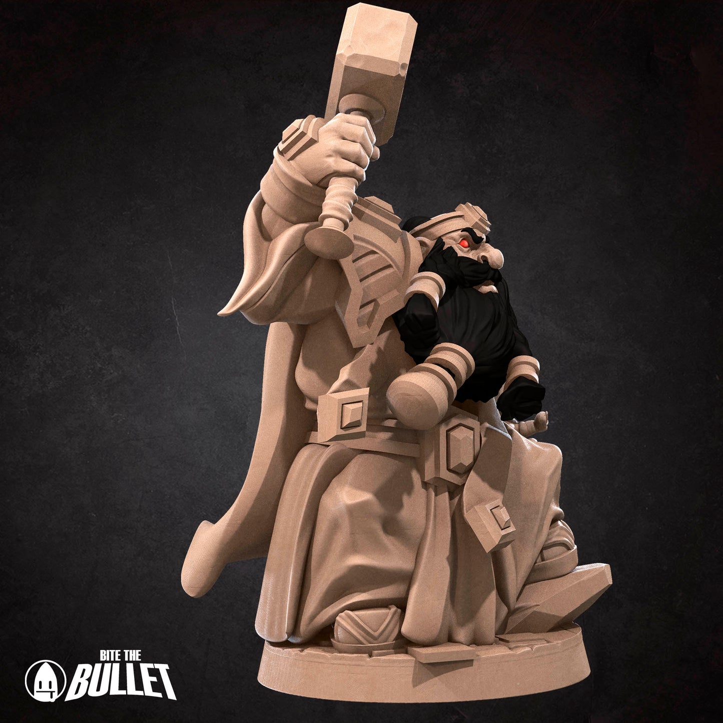 DnD Dwarf - Fighter - Miniature - Paladin - Priest - Sorcerer Dwarf Emperor  Dwarf - Fighter - Miniature - Paladin - Priest - Sorcerer sold by DoubleHitShop