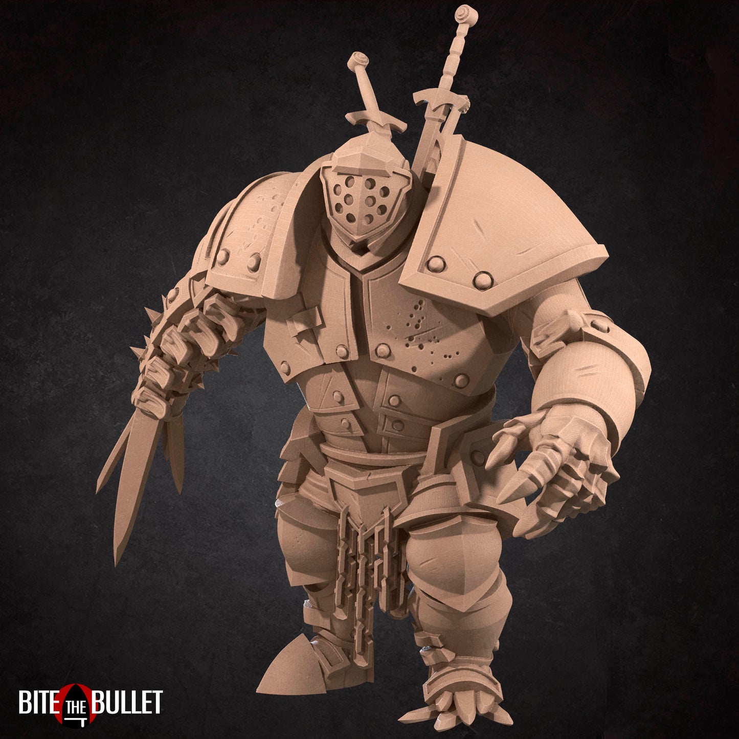 Miniature Golem Miniature Monsters Darian Stormcaller by Double Hit Shop