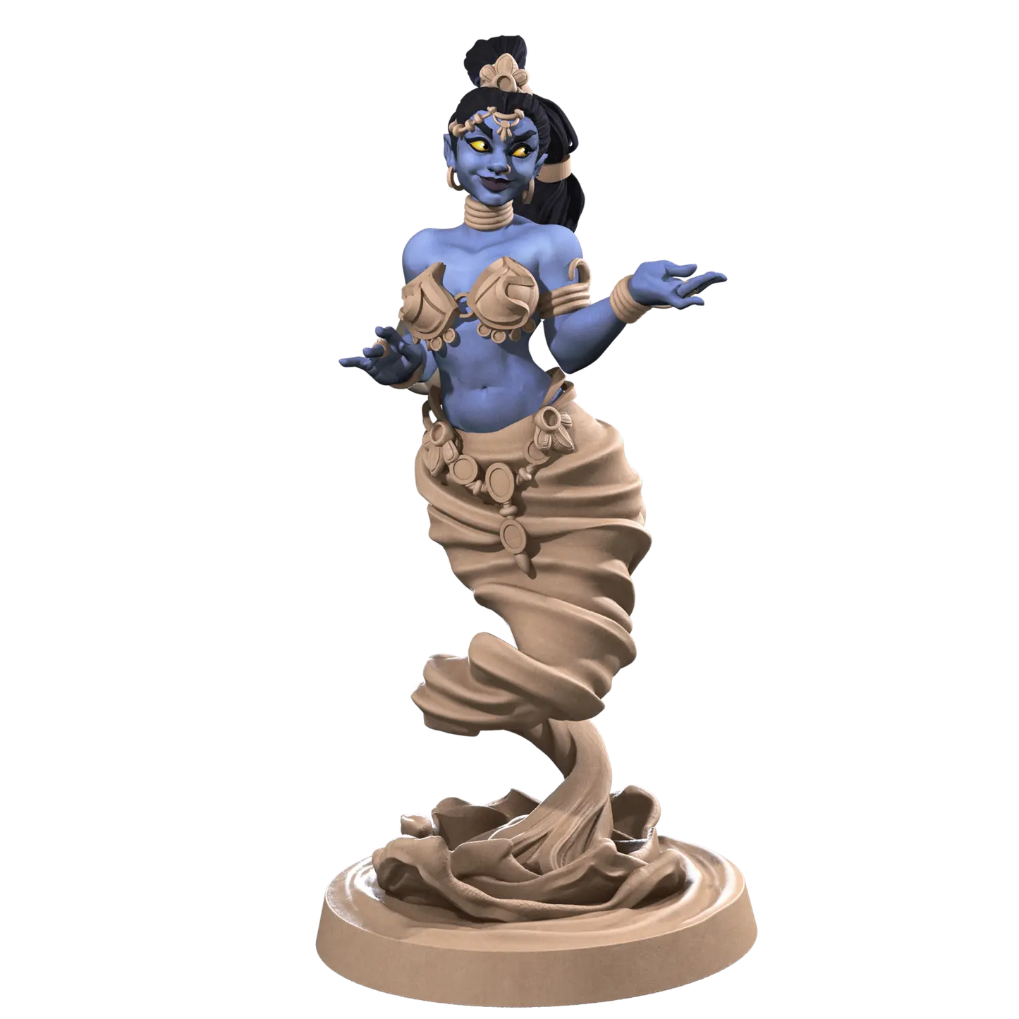 DnD Elementals - Miniature - Monsters - nsfw Jasmine, Air Djinn 01 Classic Elementals - Miniature - Monsters - nsfw sold by DoubleHitShop