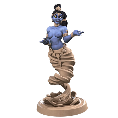 DnD Elementals - Miniature - Monsters - nsfw Jasmine, Air Djinn 01 NSFW Elementals - Miniature - Monsters - nsfw sold by DoubleHitShop
