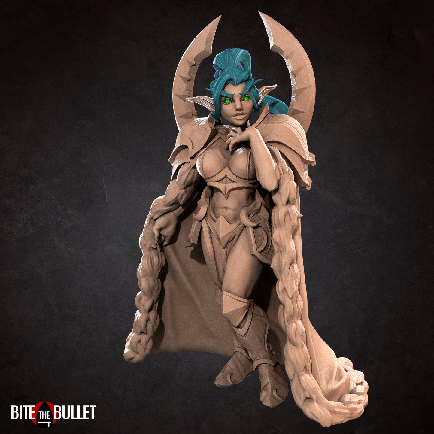 Miniature Elf Miniature Rogue Moira D by Double Hit Shop