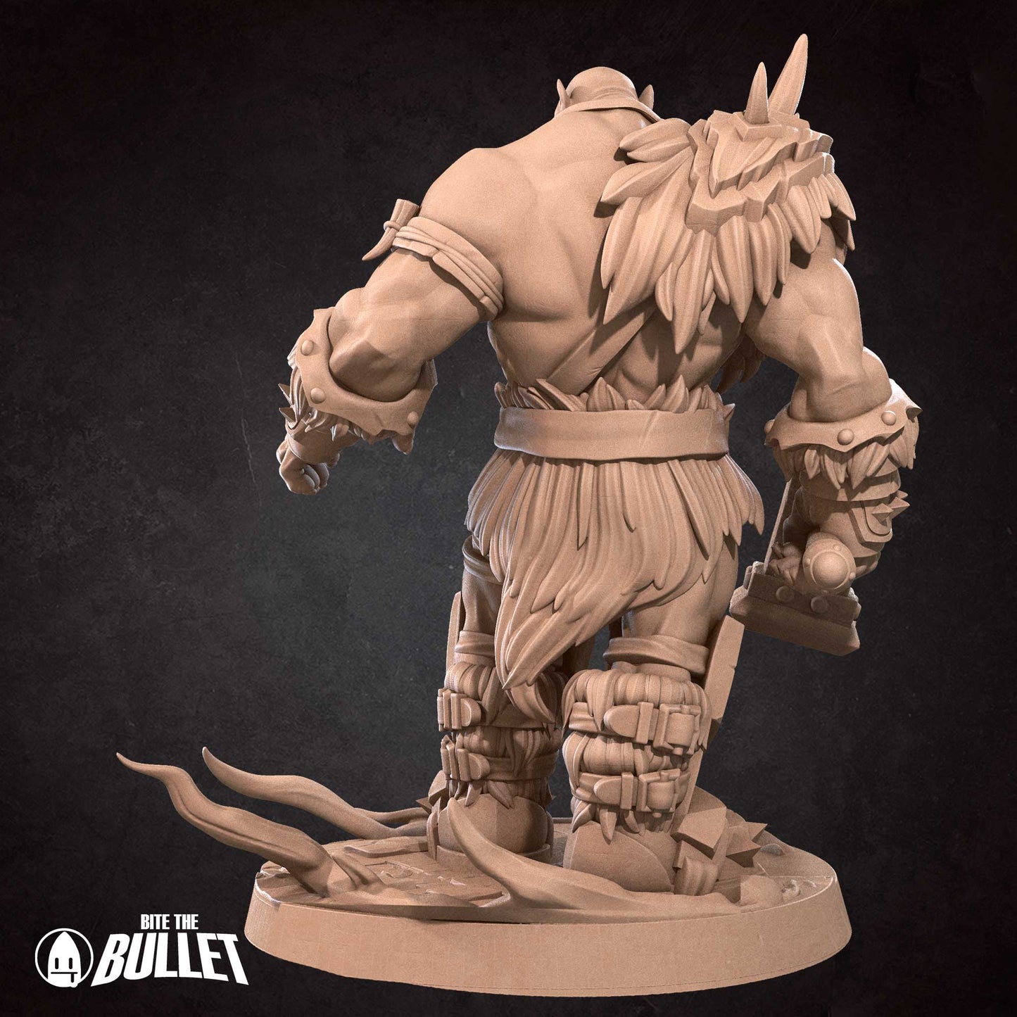 DnD Barbarian - Fighter - Miniature - Orc - Paladin Durgash  Barbarian - Fighter - Miniature - Orc - Paladin sold by DoubleHitShop
