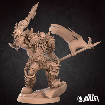 DnD Barbarian - Fighter - Miniature - Orc - Paladin Grommok Banner Barbarian - Fighter - Miniature - Orc - Paladin sold by DoubleHitShop