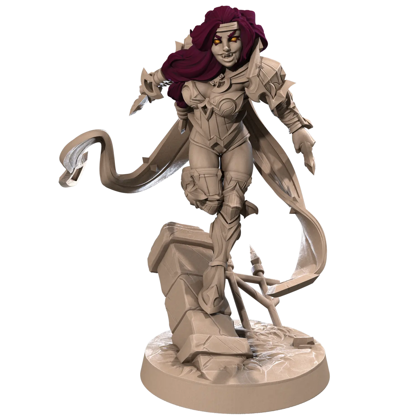 DnD Elf - Human - Miniature - Monsters - Rogue - Vampires Vivienne Darkwood 03 Elf - Human - Miniature - Monsters - Rogue - Vampires sold by DoubleHitShop