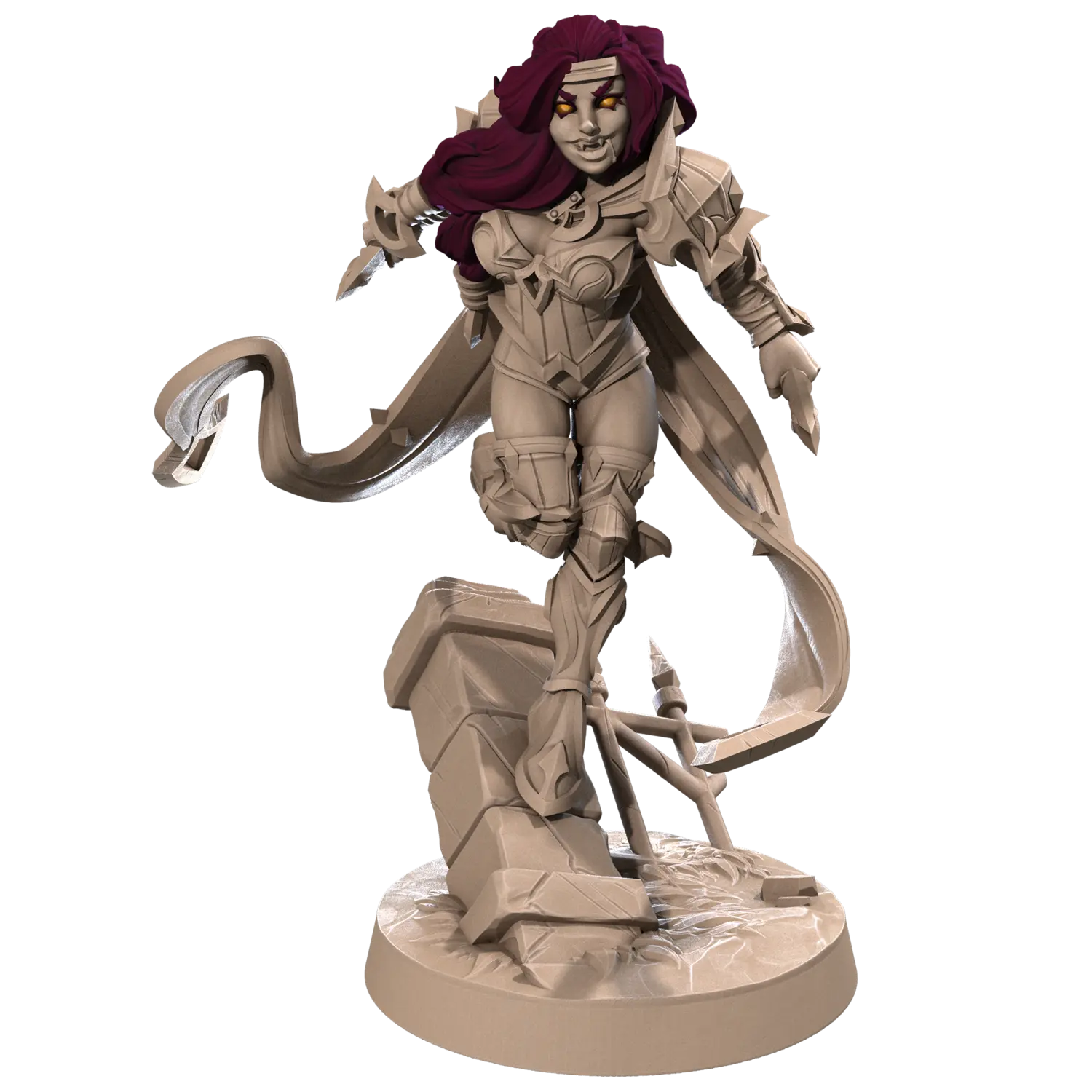 DnD Elf - Human - Miniature - Monsters - Rogue - Vampires Vivienne Darkwood 03 Elf - Human - Miniature - Monsters - Rogue - Vampires sold by DoubleHitShop
