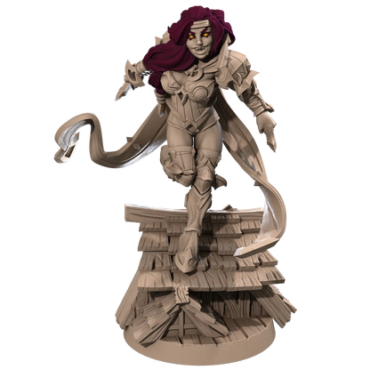 DnD Elf - Human - Miniature - Monsters - Rogue - Vampires Vivienne Darkwood 01 Elf - Human - Miniature - Monsters - Rogue - Vampires sold by DoubleHitShop