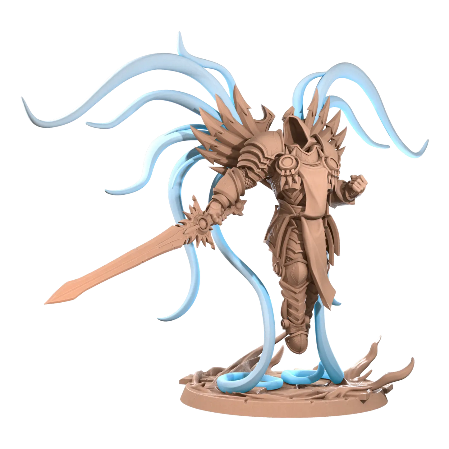 DnD Angel - Fighter - Miniature - Paladin - Serapfims Raphael, Seraphim of Justice  Angel - Fighter - Miniature - Paladin - Serapfims sold by DoubleHitShop