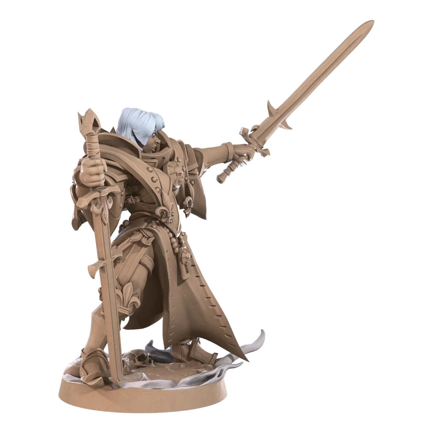 DnD Battle Sisters - Fighter - Human - Miniature - Paladin Elara 01 Battle Sisters - Fighter - Human - Miniature - Paladin sold by DoubleHitShop