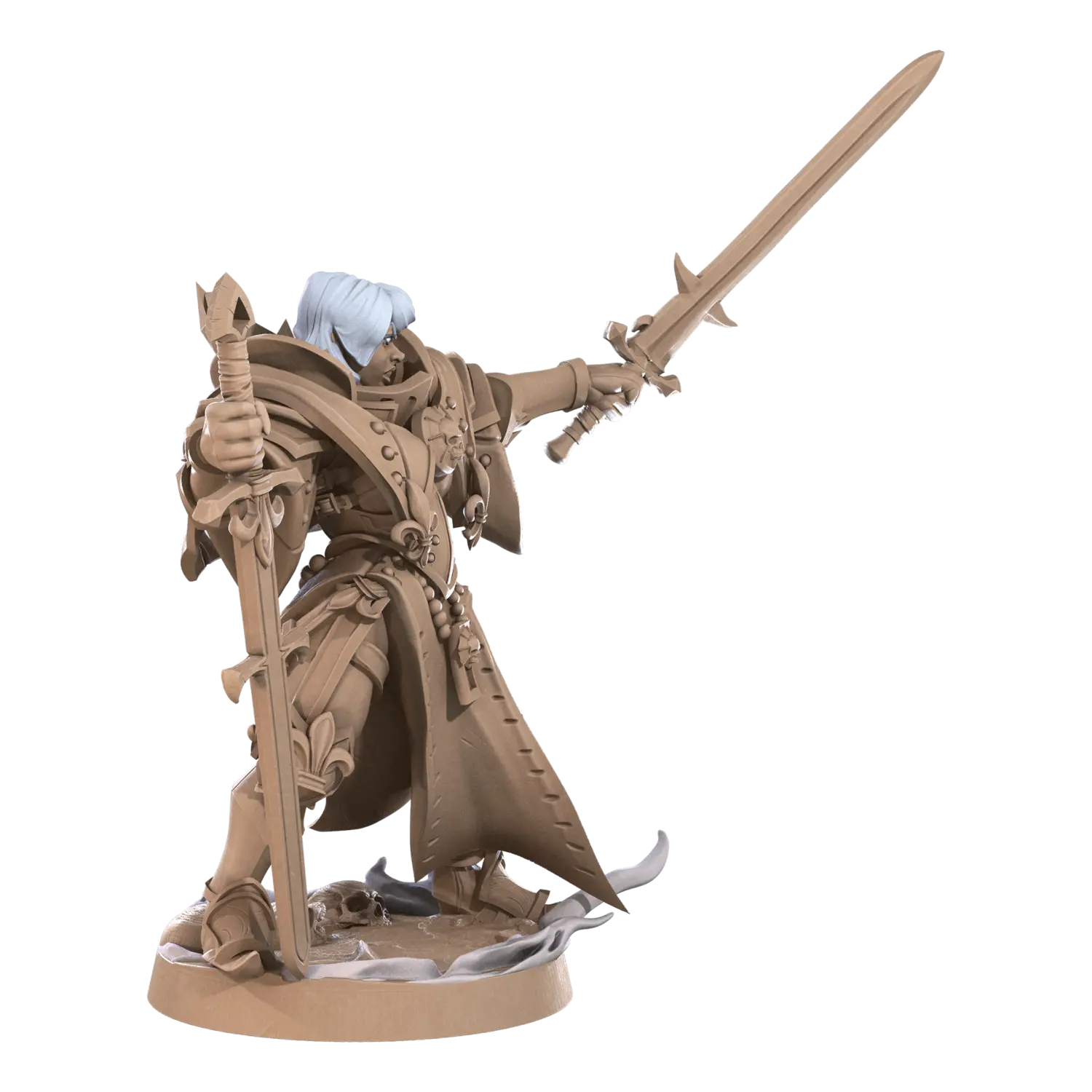 DnD Battle Sisters - Fighter - Human - Miniature - Paladin Elara 01 Battle Sisters - Fighter - Human - Miniature - Paladin sold by DoubleHitShop