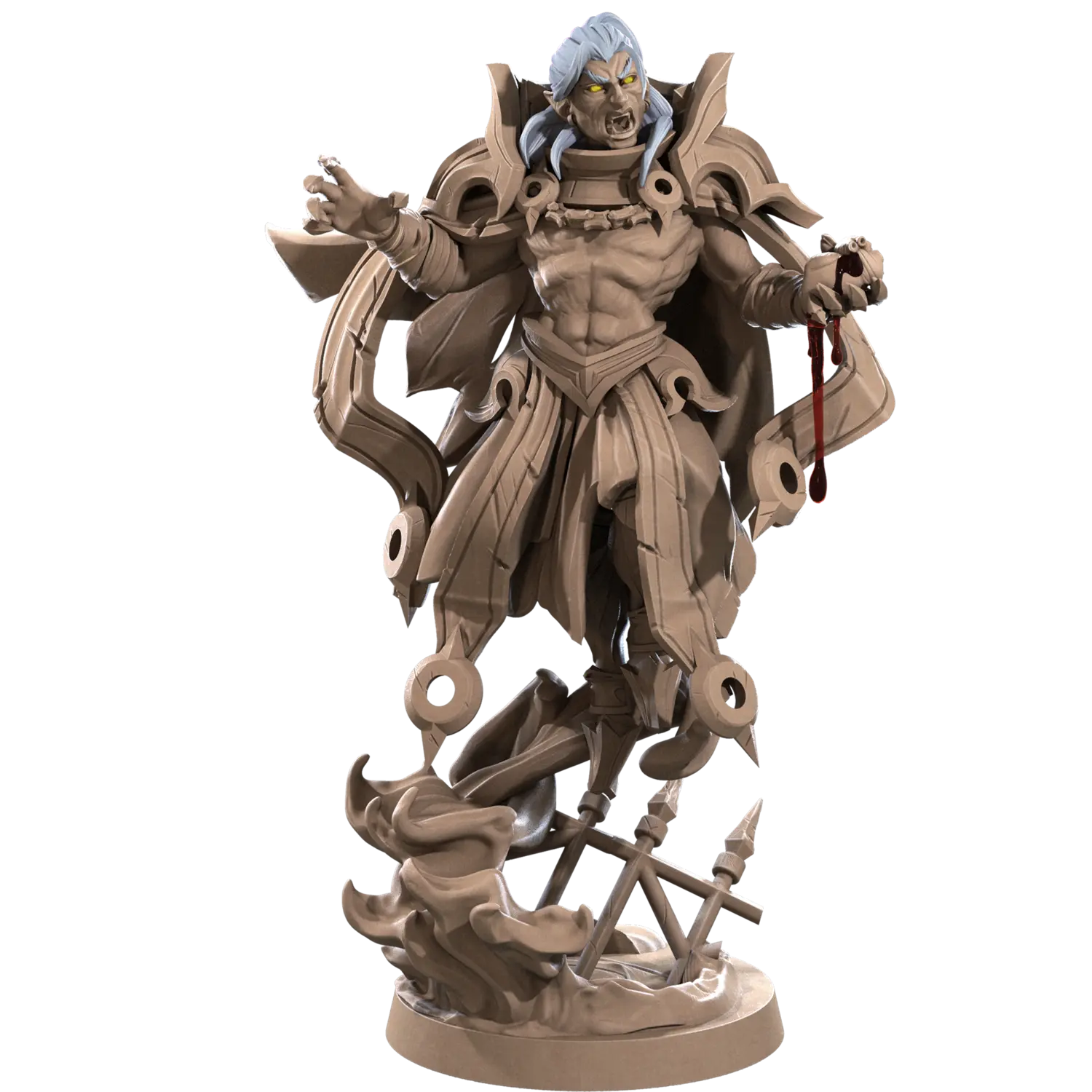 DnD Druid - Elf - Miniature - Monsters - Priest - Sorcerer - Tabaxi - Va Damien Blackwood  Druid - Elf - Miniature - Monsters - Priest - Sorcerer - Tabaxi - Va sold by DoubleHitShop