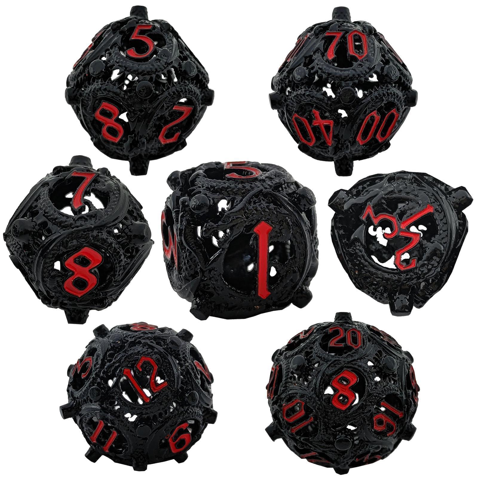 DnD Dice Set - Hollow Ancient Dragon  Dice Set - Hollow sold by DoubleHitShop