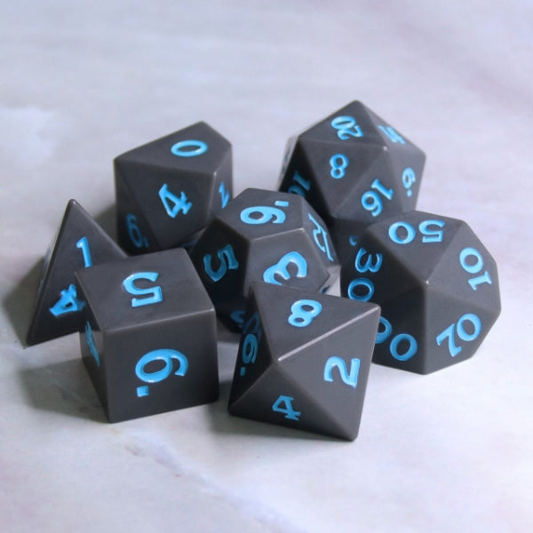 DnD Acrylic - Dice Set The Moon  Acrylic - Dice Set sold by DoubleHitShop