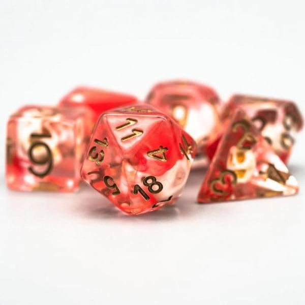 DnD Dice Set - Resin Halloween Skull  Dice Set - Resin sold by DoubleHitShop