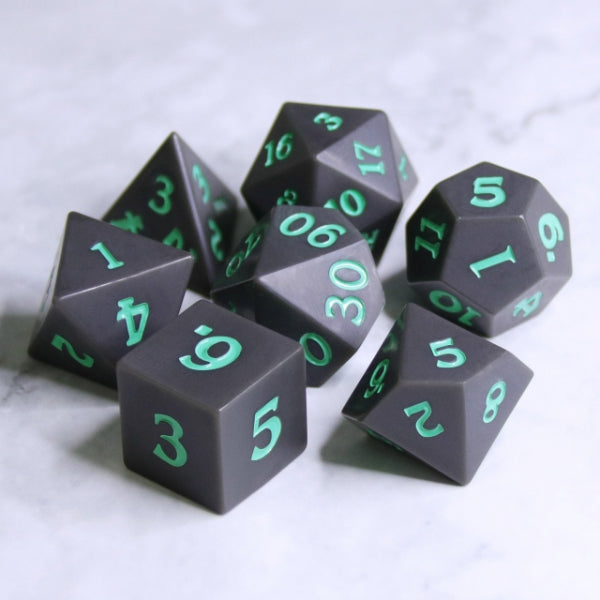 DnD Acrylic - Dice Set The Moon  Acrylic - Dice Set sold by DoubleHitShop