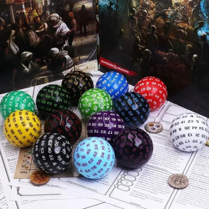 DnD Acrylic Opaque D100  Acrylic sold by DoubleHitShop